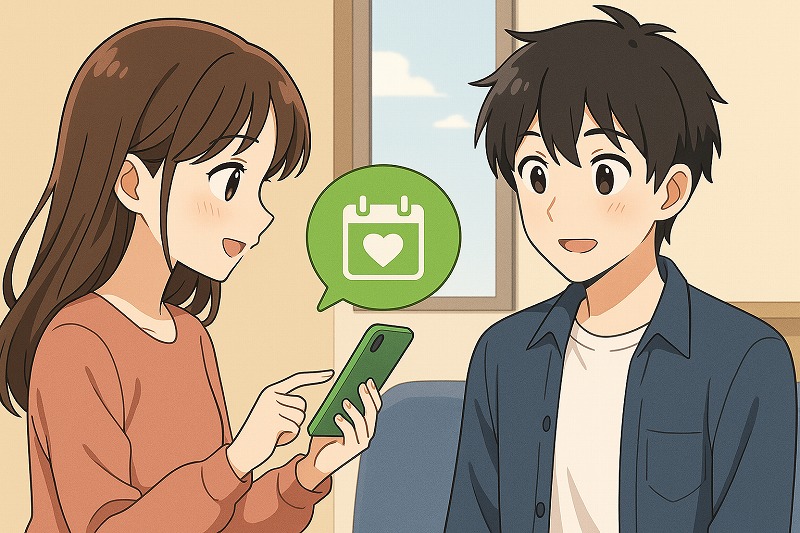 女からLINEでデートに誘うコツとは