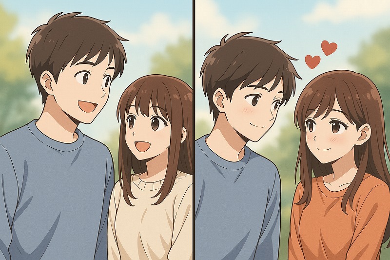 友達から恋人になる女性心理とは