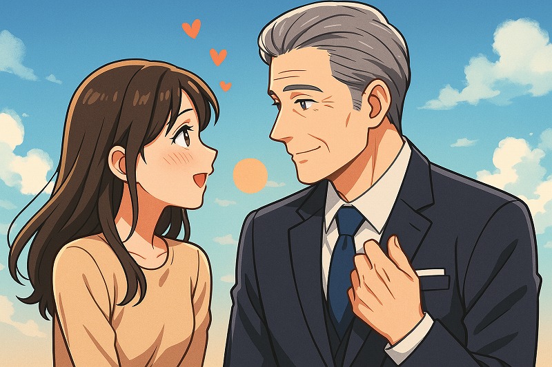 かなり年上の男性が好きな女性の心理を徹底分析